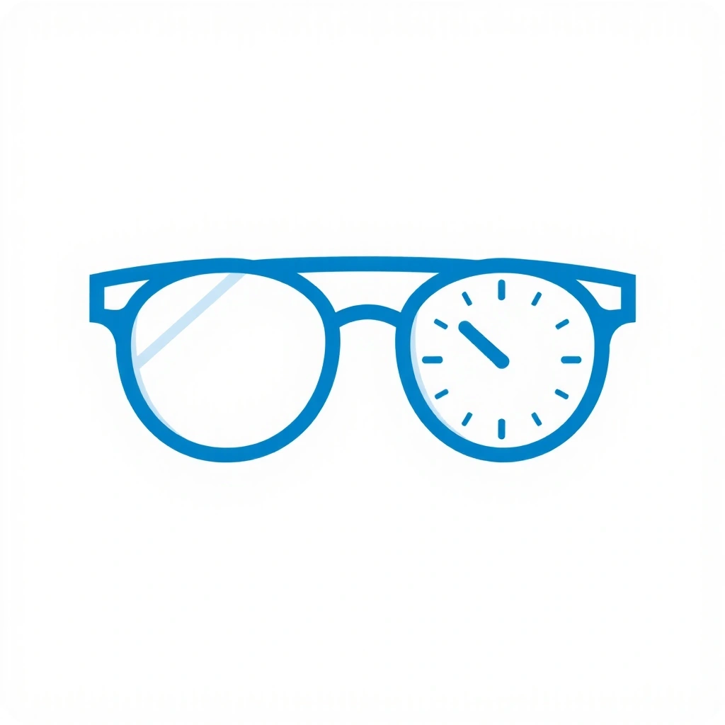 Ilustracja prezbiopii